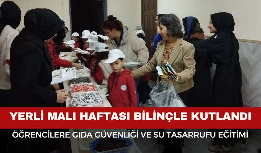Afyon'da öğrencilere gıda güvenliği anlatıldı