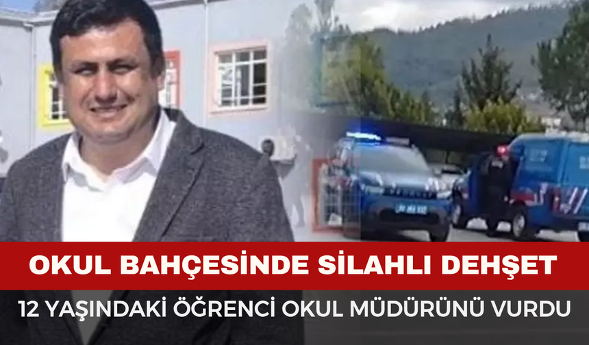12 Yaşındaki Öğrenci Okul Müdürünü Vurdu