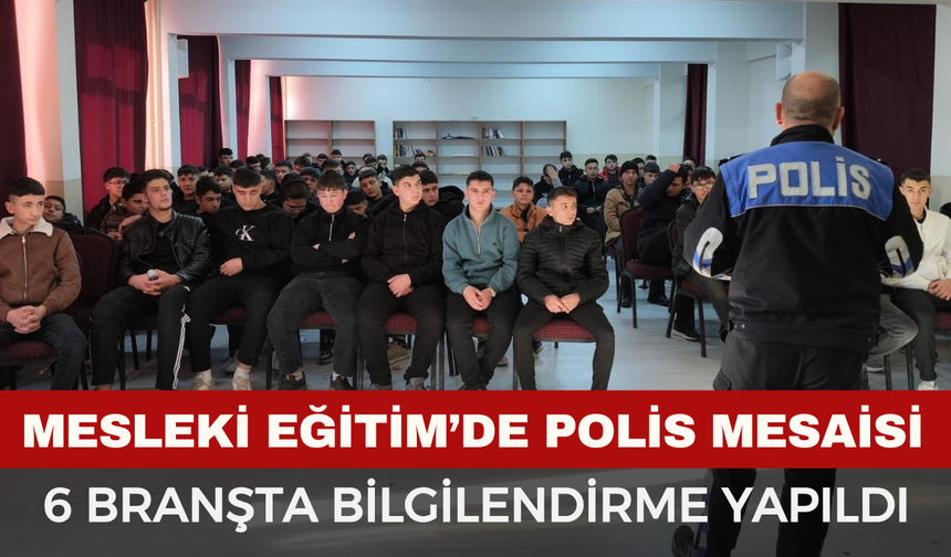Afyon Polisi Geleceğin Ustalarıyla Buluştu