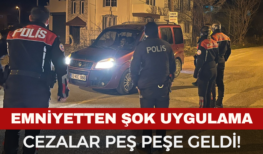 Sultandağı’nda Dev "Huzur" Operasyonu