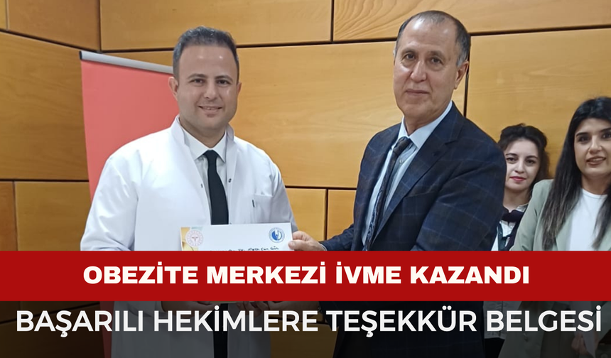 Devlet Hastanesi Obezite Merkezi Kısa Sürede Büyük Başarılar Elde Etti