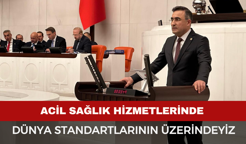 Hasan Arslan: "Sağlıkta elde edilen başarı, güçlü sosyal devlet anlayışının eseridir"