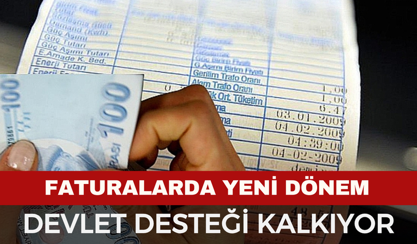 Elektrik Faturalarında Yeni Dönem