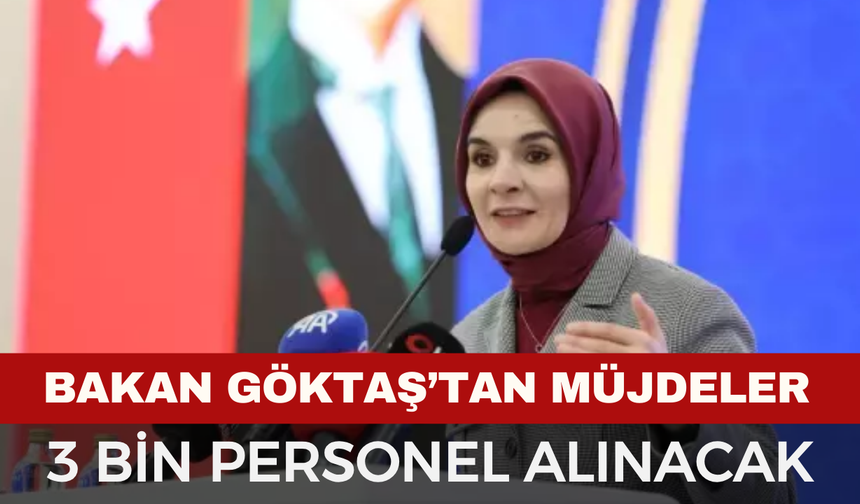 3  Bin Personel Alınacak, Doğum İzni Uzayacak