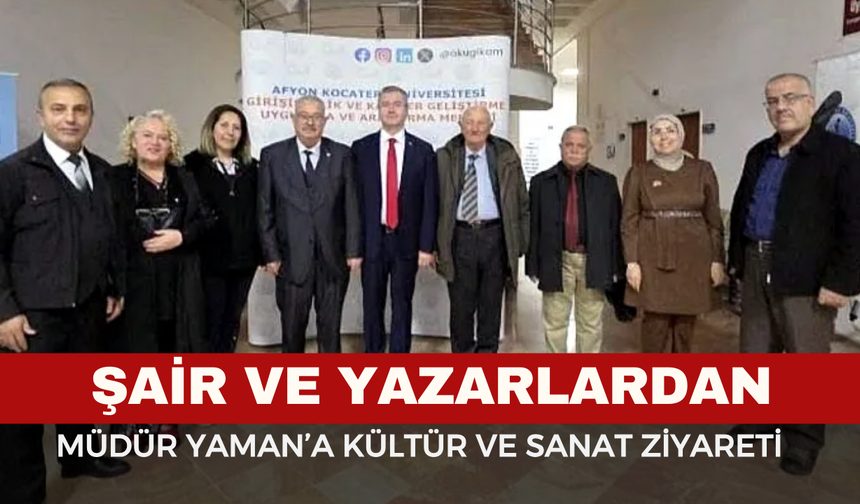 AFYAŞAD’dan AKÜ’ye Kültür ve Sanat Ziyareti