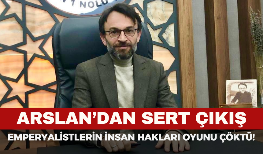 Eğitim-Bir-Sen Başkanı Arslan'dan sert açıklama