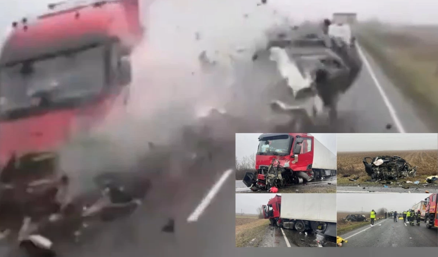 Deplasman Yolunda Facia: PAOK Taraftarlarını Taşıyan Minibüs TIR’la Çarpıştı, 7 Ölü