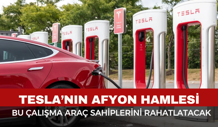 Tesla’dan Afyonkarahisar Hamlesi, Afyonkarahisar’da yeni istasyon açıldı, araç sahipleri çok rahatlayacak