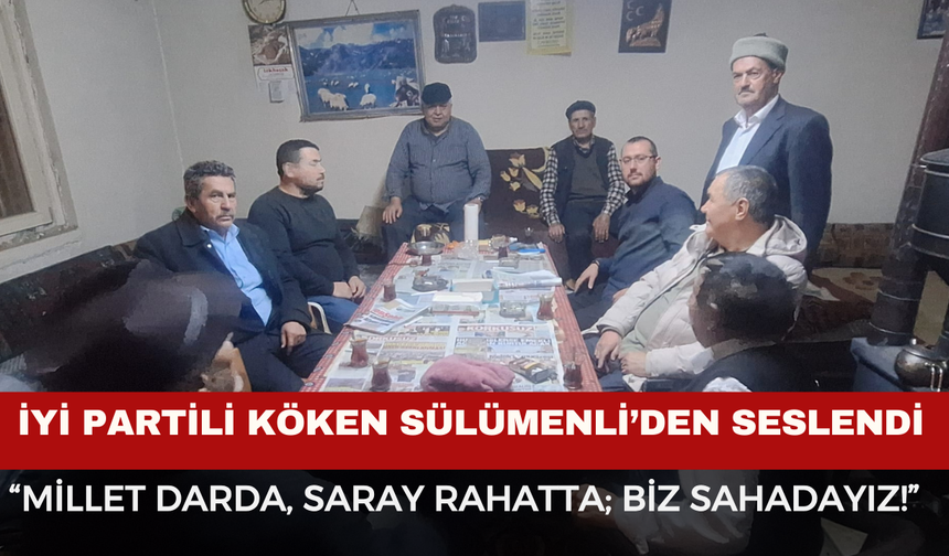 İYİ Partili Köken'den İktidara "Ekonomi" Göndermesi