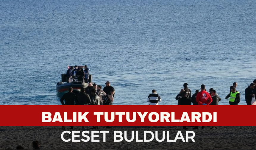 Antalya’da Balık Tutarken Bakın Ne Oldu