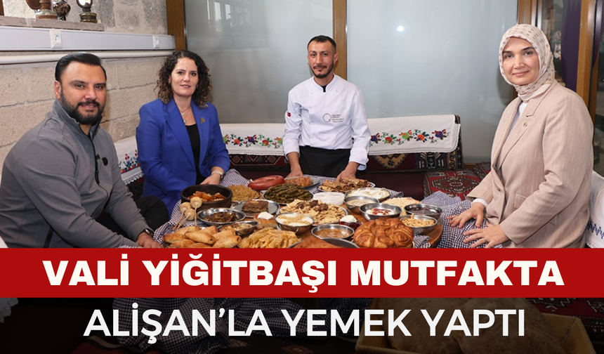 Alişan ve Vali Yiğitbaşı’ndan Gastronomi Şov