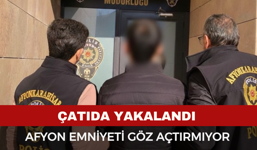 Afyon Emniyeti'nden Çatı Katı Operasyonu!