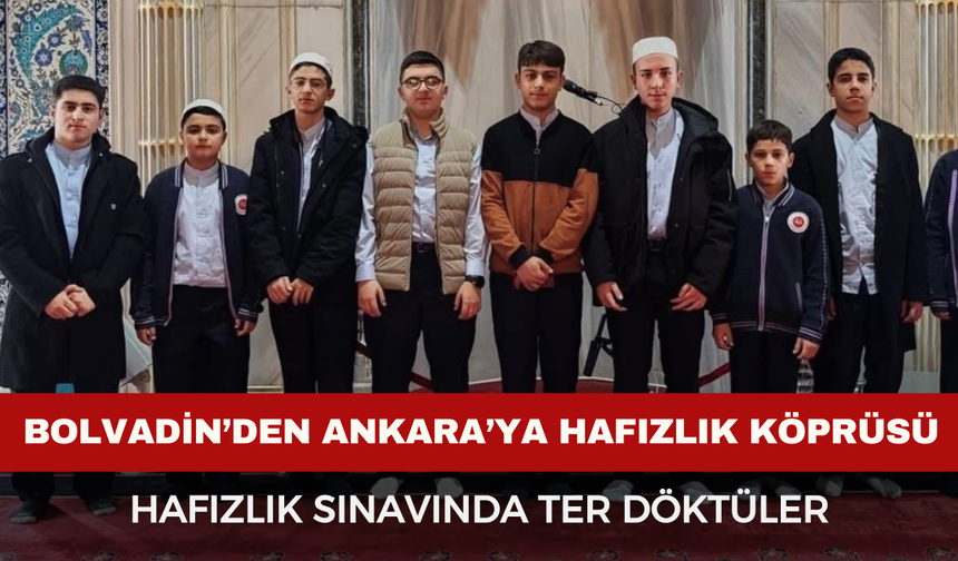 Bolvadinli gençler Hafızlık Sınavında ter döktü
