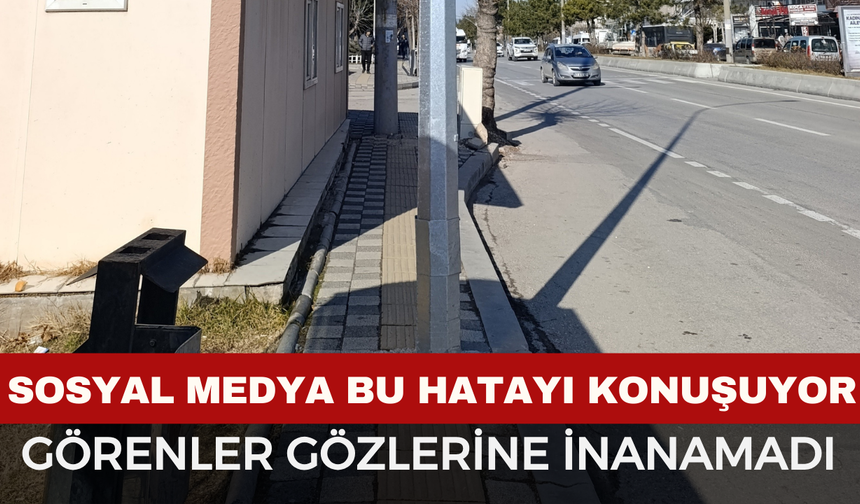 Afyon'da Engelli Yoluna "Elektrik" Engeli!