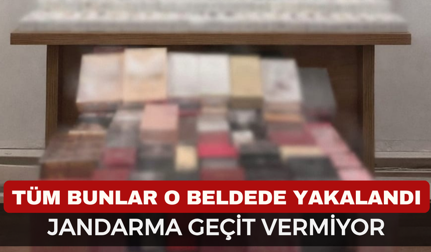 Afyonkarahisar Jandarmasından Kaçak Parfüm Operasyonu