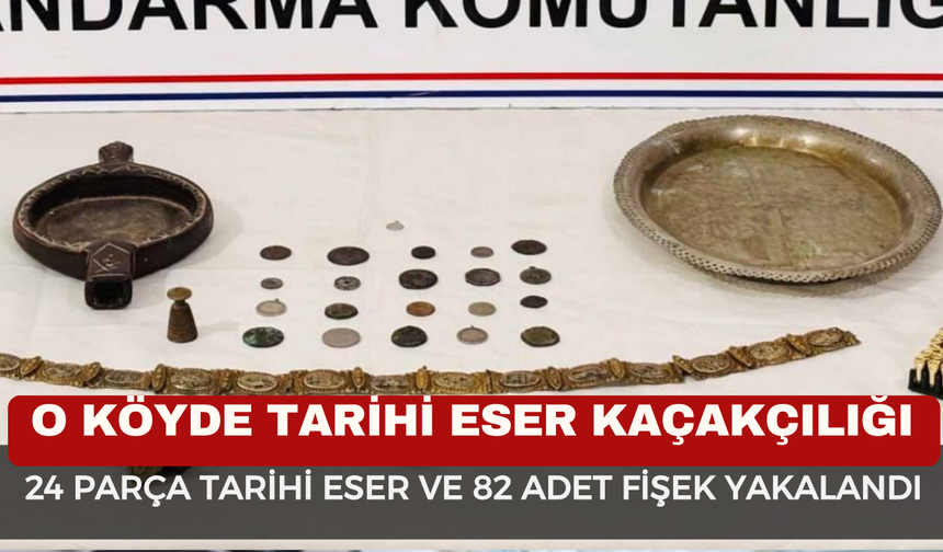 Sinanpaşa’da Jandarmadan Tarihi Eser Operasyonu: Garipçe Köyünde Sikkeler ve Mühimmat Yakalandı!