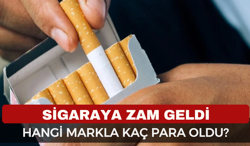 Sigaraya şok zam, en ucuzu 100 TL'yi geçti