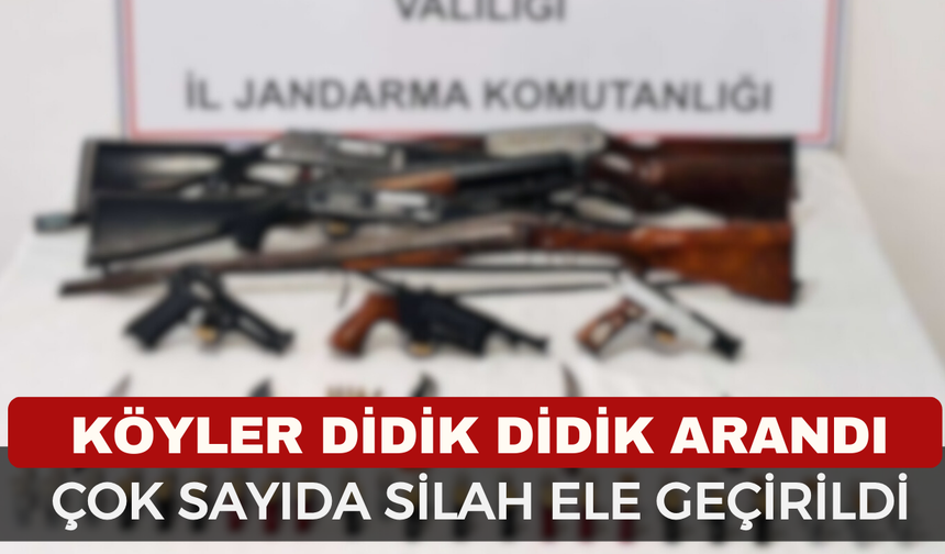Afyonkarahisar Jandarmasından Silah Operasyonu: Sinanpaşa'da 8 Gözaltı!