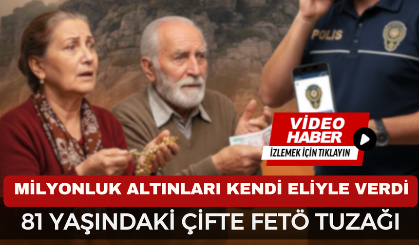 Afyon’da Dolandırıcılık: Kendini Polis Diye Tanıtan Çete Çökertildi. Milyonluk Altınları Kendi Eliyle Teslim Etti!