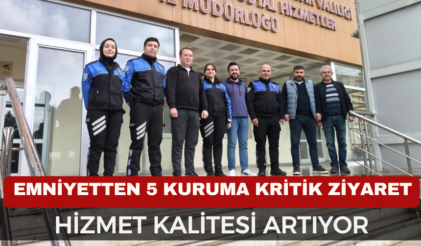 Afyonkarahisar Emniyeti’nden Kurumlara Çıkarma! Şehirde Güvenlik ve Hizmet İçin Dev İş Birliği