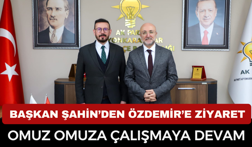 Yeni Başkan Özdemir'e ziyaret