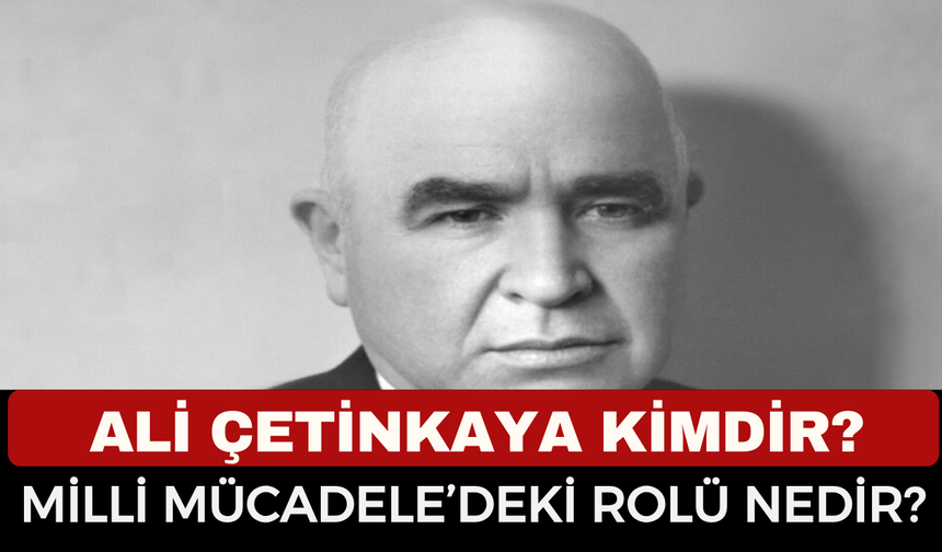 Ali Çetinkaya kimdir, Millî Mücadele’deki rolü nedir?