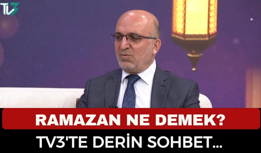 TV3'ten Ramazana Özel Program: İftar Saati 'nin ilk konuğu Müftü Lütfü İmamoğlu