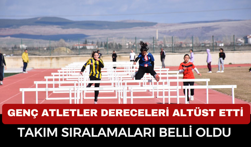 Afyonkarahisar’da Yıldızlar Pistte Devleşti! Okul Sporları Atletizm Yarışları Sona Erdi