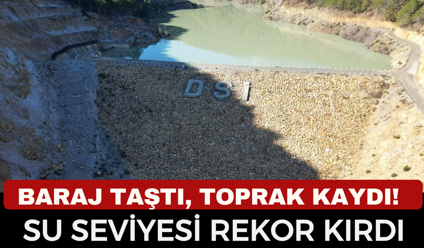 Sultandağı’nda Baraj Taştı, Toprak Kaydı! Doğancık Barajı Çevresinde Korkutan Heyelan