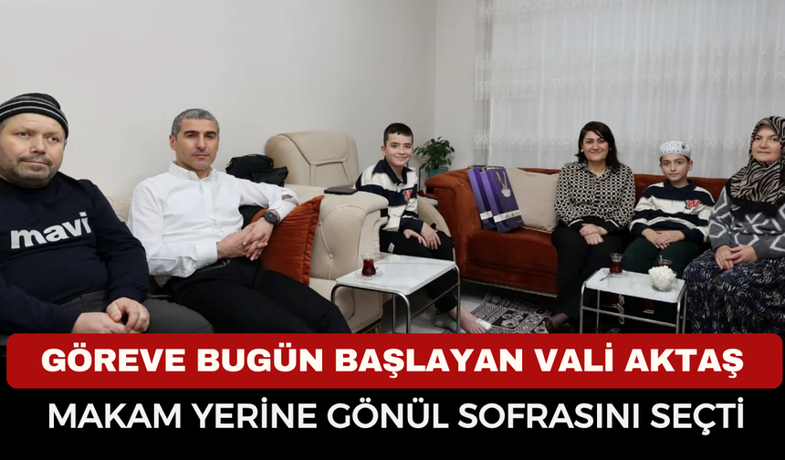 Afyonkarahisar’da İlk İftar: Vali Naci Aktaş Gönül Sofrasında