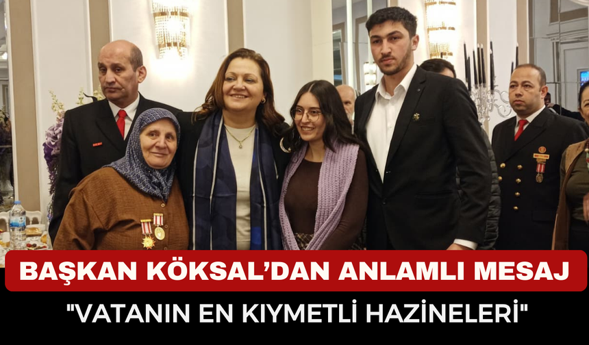 Başkan Burcu Köksal’dan Şehit Yakınları ve Gazilere İftar Yemeği: "Sizler Bize Şehitlerimizin Emanetisiniz"