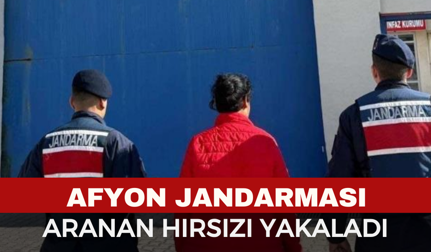 Afyon'da Kaçak Hırsız Yakalandı