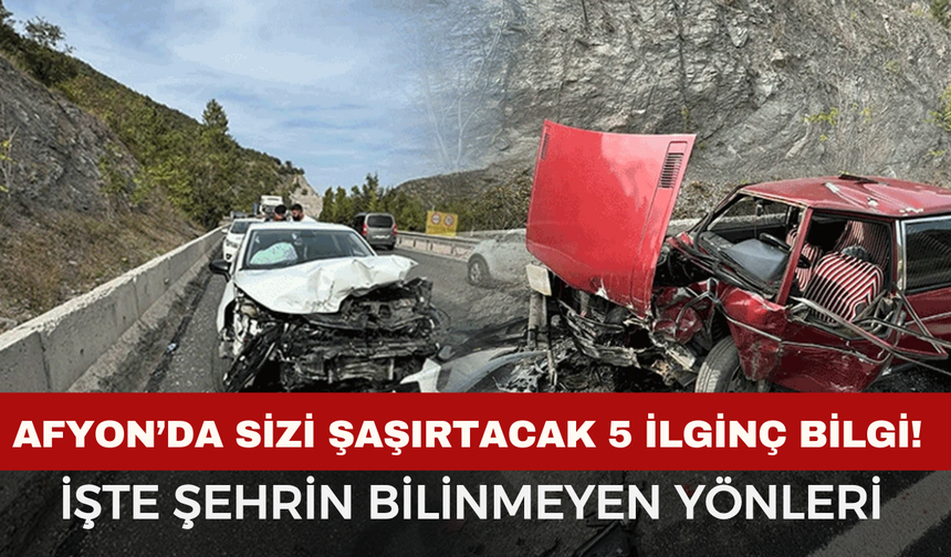 Afyon'da Feci Kaza: Bir Anda Kontrolden Çıktı! Otomobil Tıra Çarptı