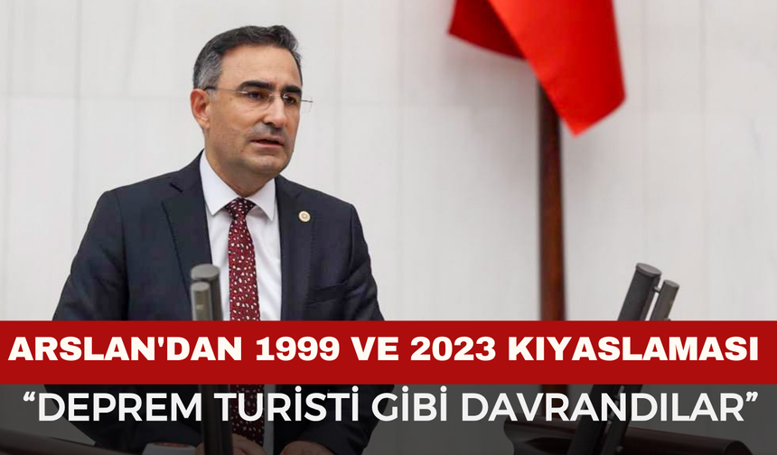 Milletvekili Hasan Arslan: "Muhalefet Deprem Turisti Gibi Davrandı, Biz Şehirler Kurduk!"