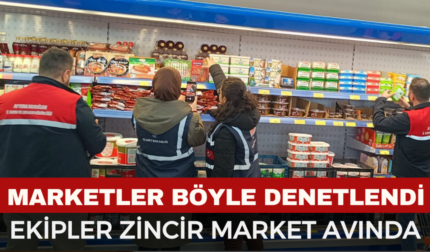 Afyon’da Ramazan Öncesi Market Denetimi: Fiyat ve Hijyen Mercek Altında!