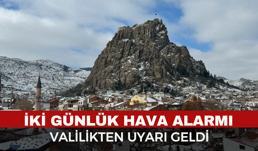 Afyonkarahisar’da 48 Saatlik Kritik Süreç: Şiddetli Rüzgar ve Kar Yağışı Geliyor!