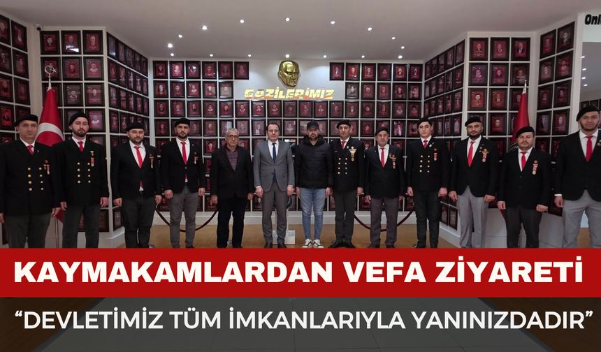 Sandıklı ve Çay Kaymakamlarından Şehit Ailelerine Vefa: "Sizler Bize Kutsal Emanetsiniz!"