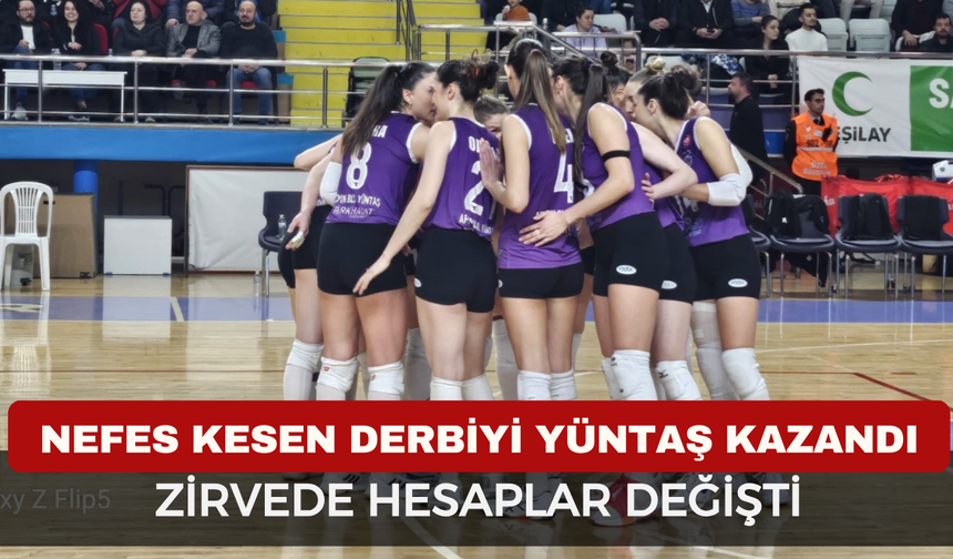 Nefes Kesen Derbiyi Yüntaş Kazandı: Zirvede Hesaplar Değişti