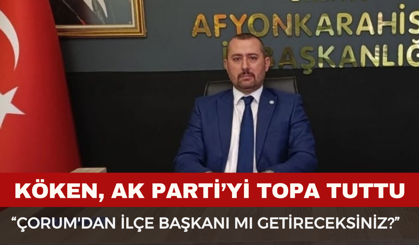 İYİ Partili İzzet Köken'den AK Parti'ye Şaşırtan Soru