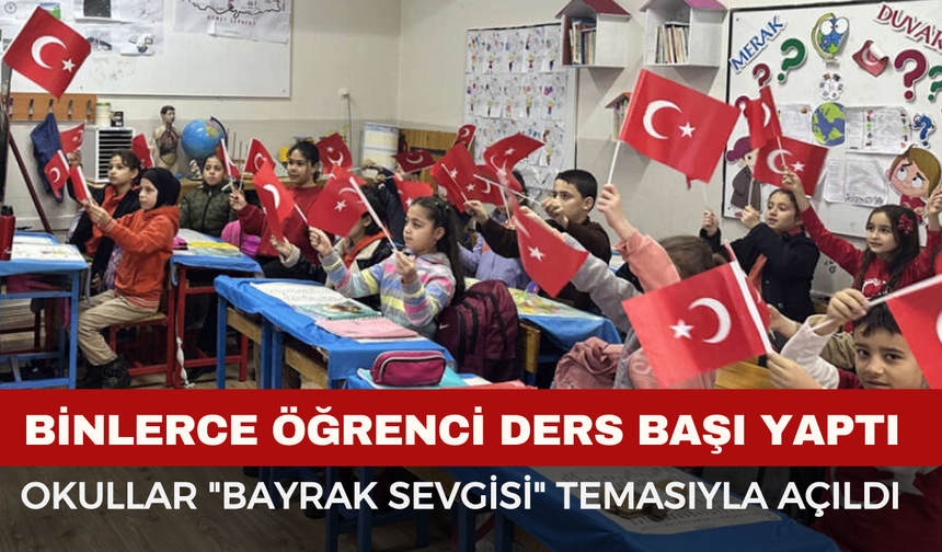 Afyon’da İkinci Dönem Heyecanı: 143 Bin Öğrenci İçin İlk Ders Zili Çaldı