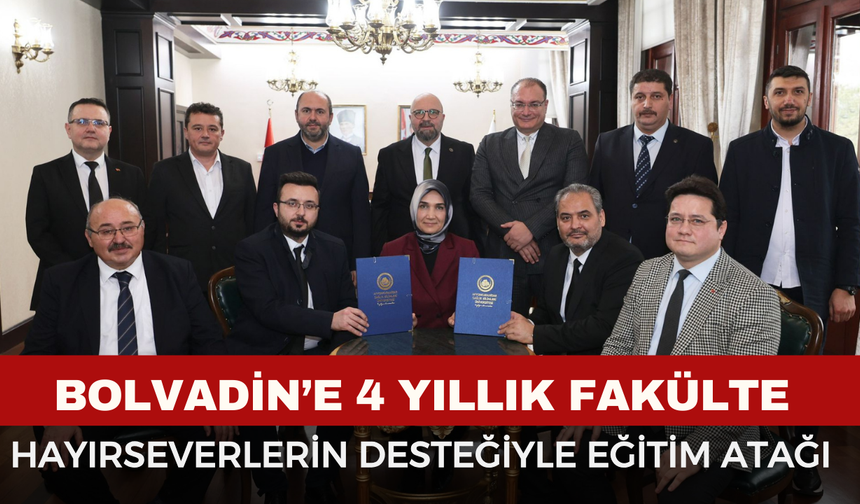 Afyon Bolvadin’e 4 Yıllık Uygulamalı Sağlık Bilimler Fakültesi Yapılıyor