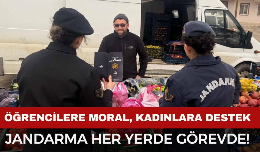 Afyonkarahisar Jandarması Fethibey’de Sahaya İndi