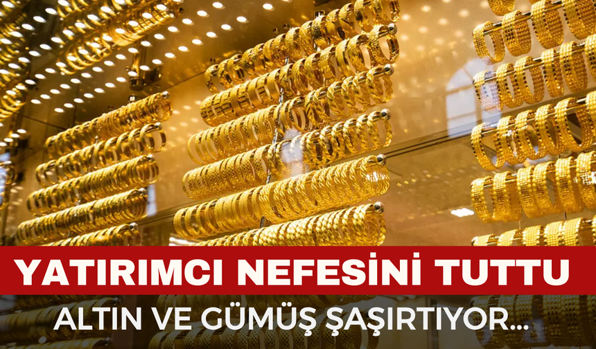 Altın Sert Düştü, Gümüş Dipten Döndü! Güncel Gram ve Çeyrek Altın Fiyatları