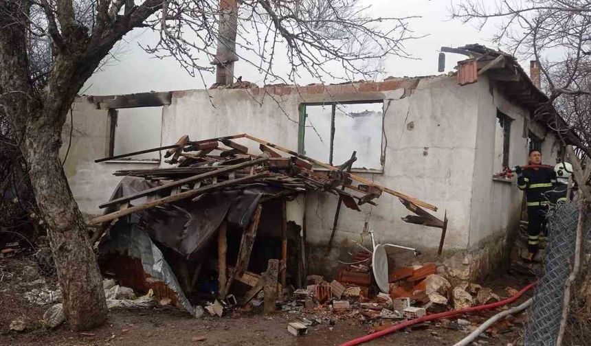 Bilecik'te ev Yangını