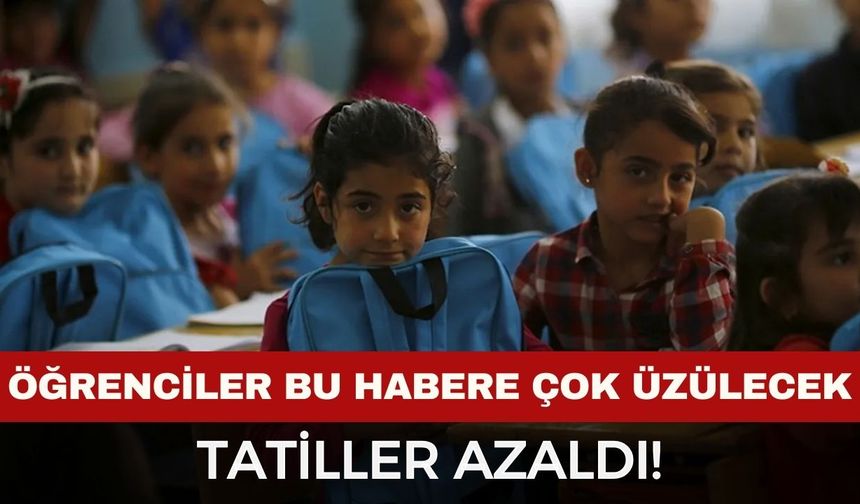 MEB takvimi açıklandı: İkinci dönemde tatil günleri azaldı
