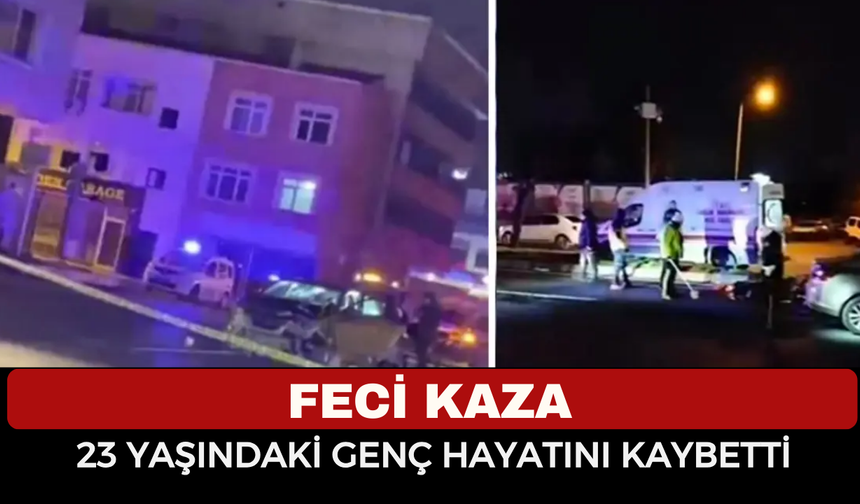 Feci Kaza: Engelli Genç Hayatını Kaybetti