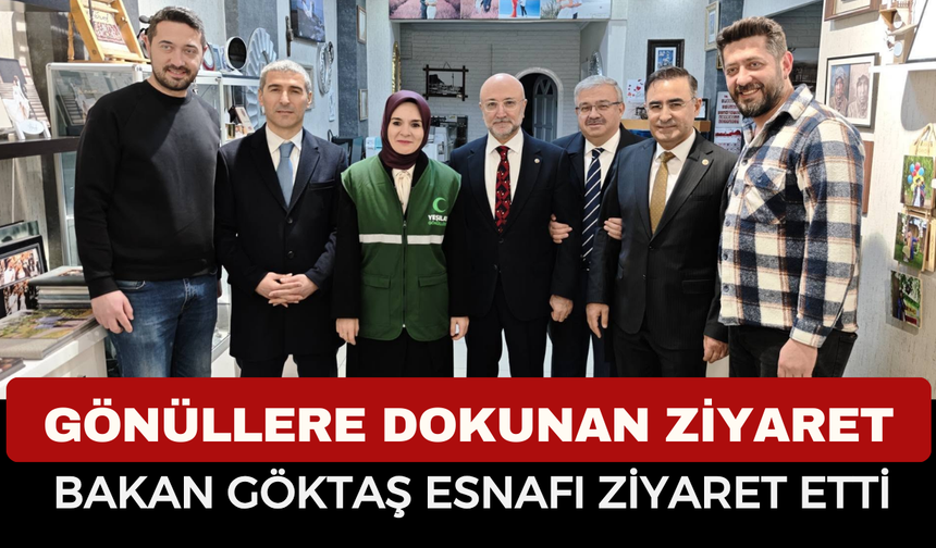 Bakan Göktaş ve AK Parti Milletvekilleri Afyon Esnafı İle Buluştu