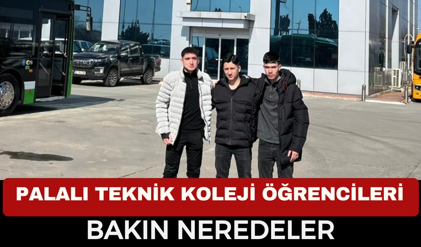 Afyonlu lise öğrencileri staj için bakın neredeler