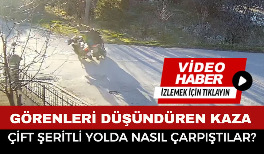 Afyonkarahisar’da Akılalmaz Kaza: Çift Şeritli Yolda İki Motosiklet Çarpıştı! 3 Yaralı