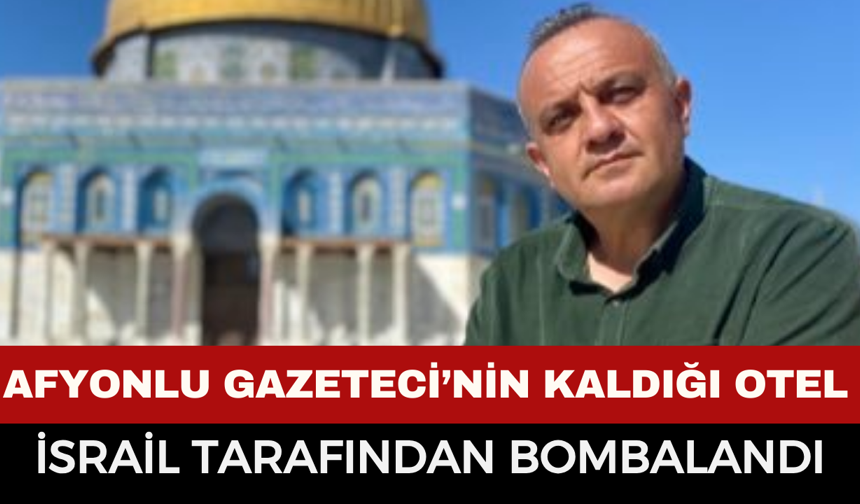Beyrut’ta Gazetecilerin Oteline İsrail Saldırısı: Afyonkarahisarlı Gazeteci Ata Gündüz Kurşun Ölümden Döndü!